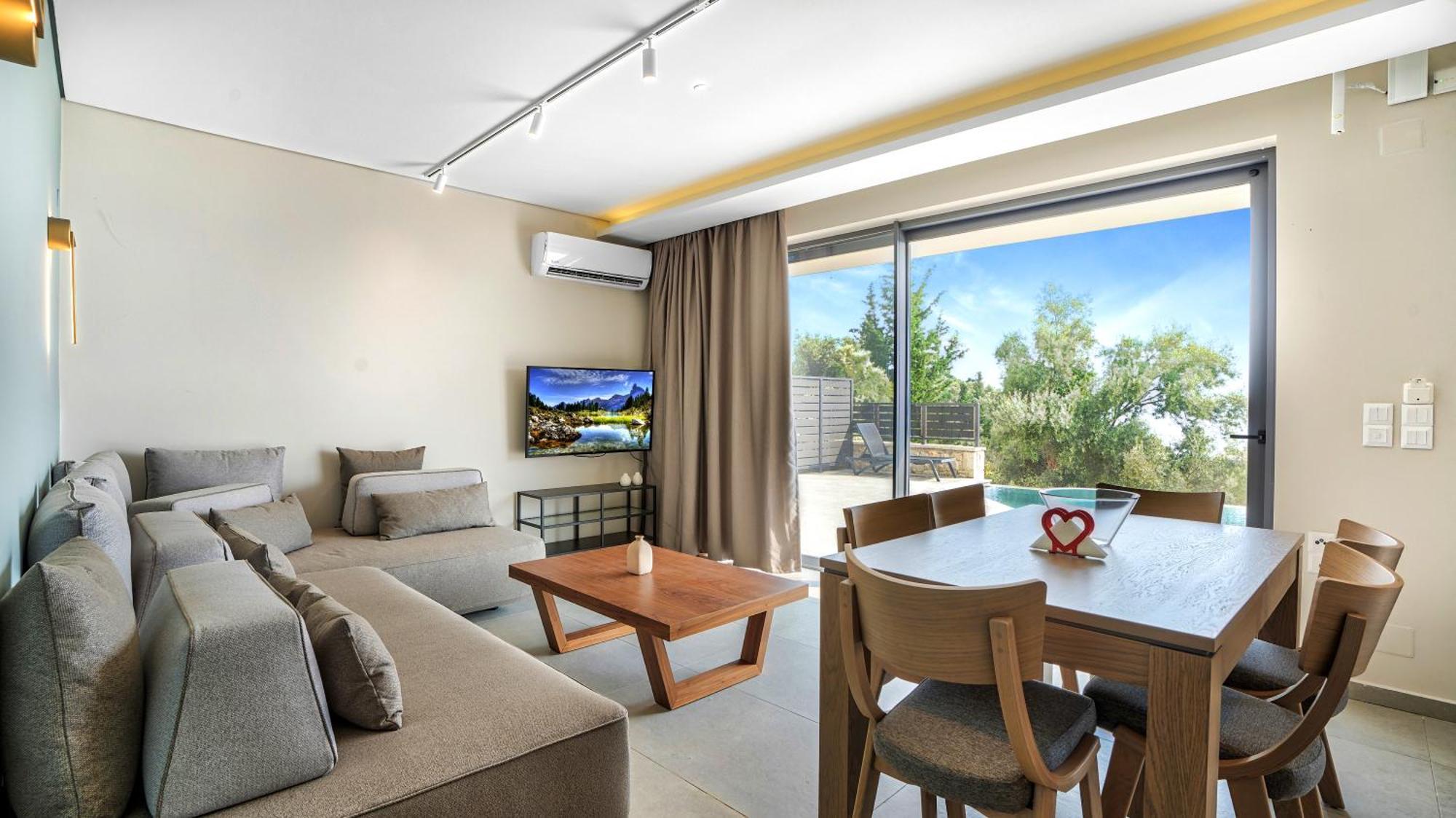 Ecstasy Luxury Villas Apolpaina Buitenkant foto