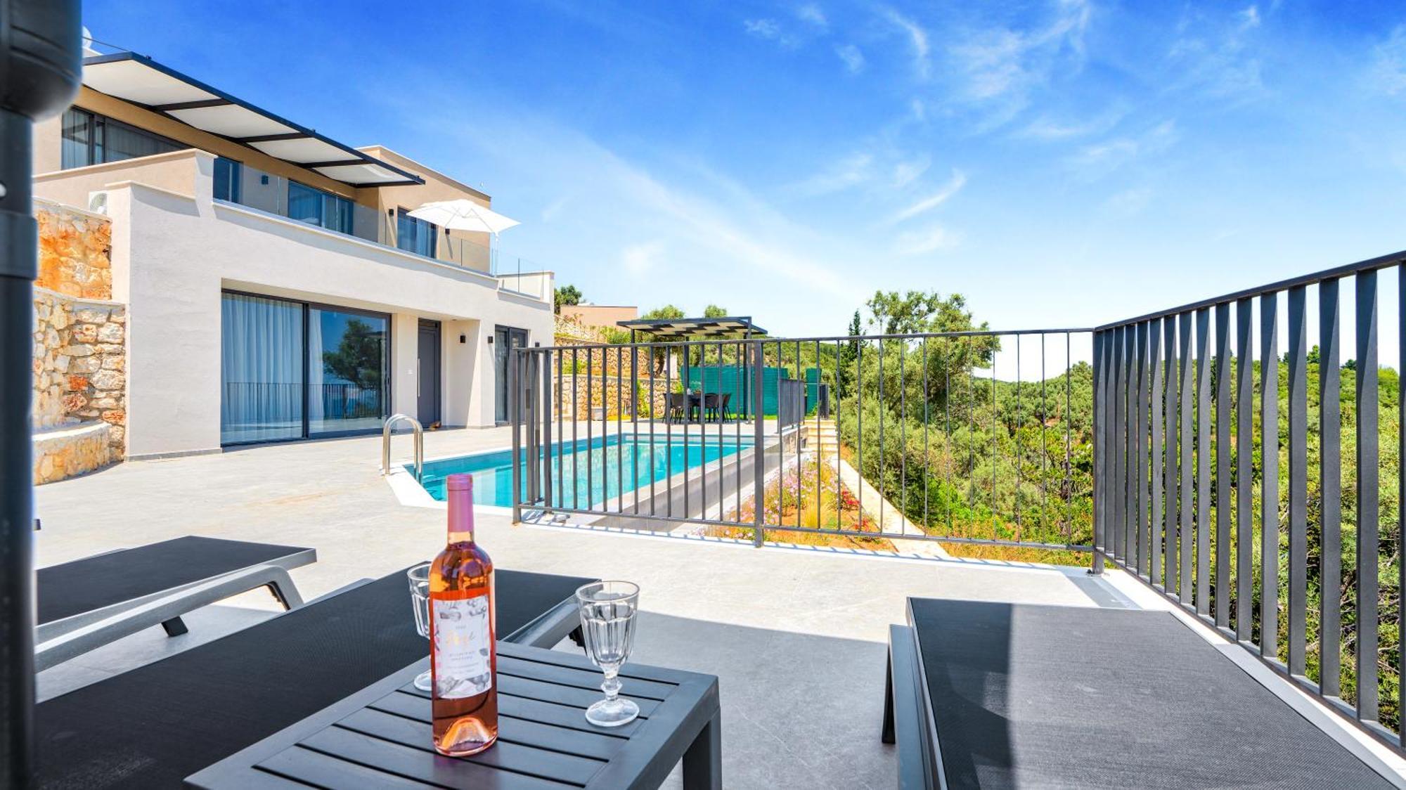 Ecstasy Luxury Villas Apolpaina Buitenkant foto
