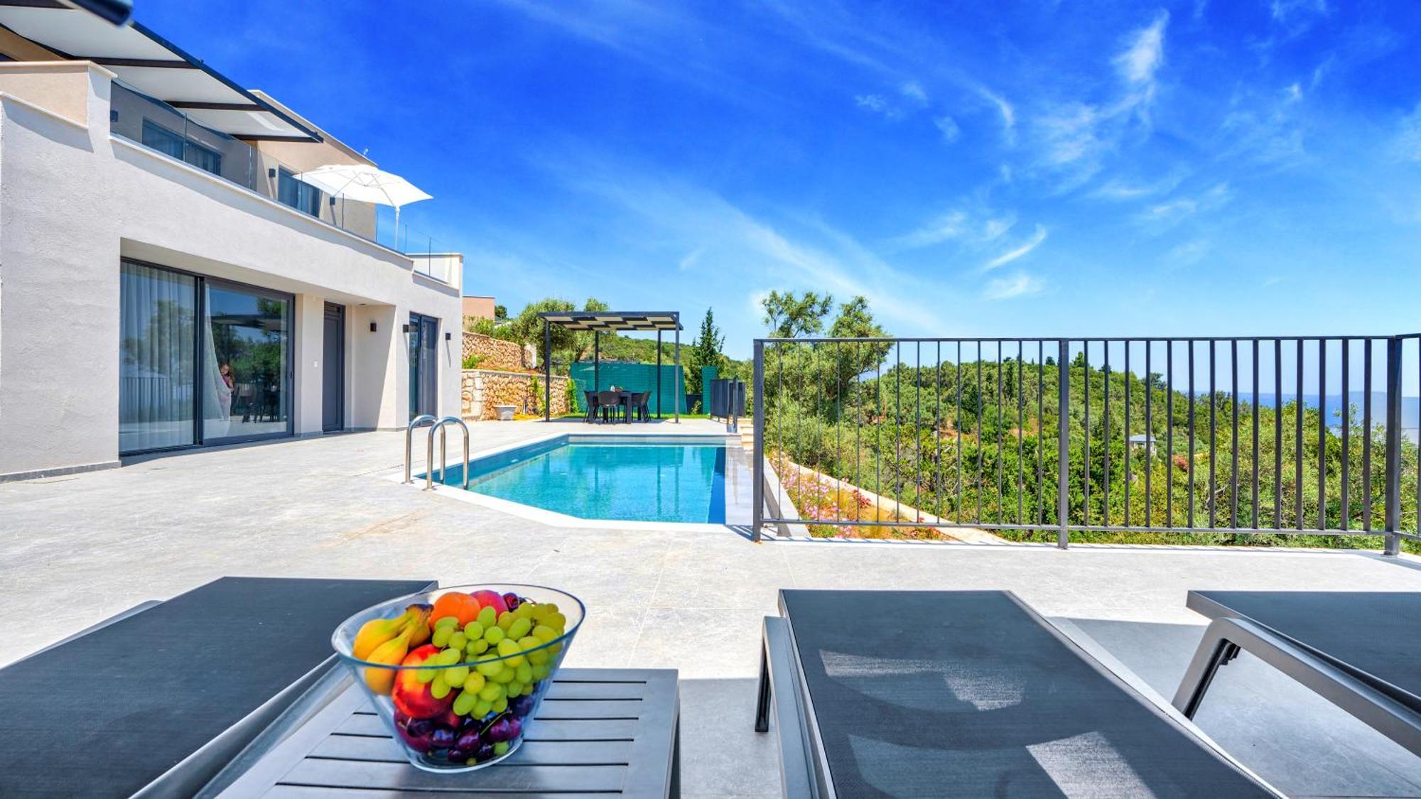 Ecstasy Luxury Villas Apolpaina Buitenkant foto