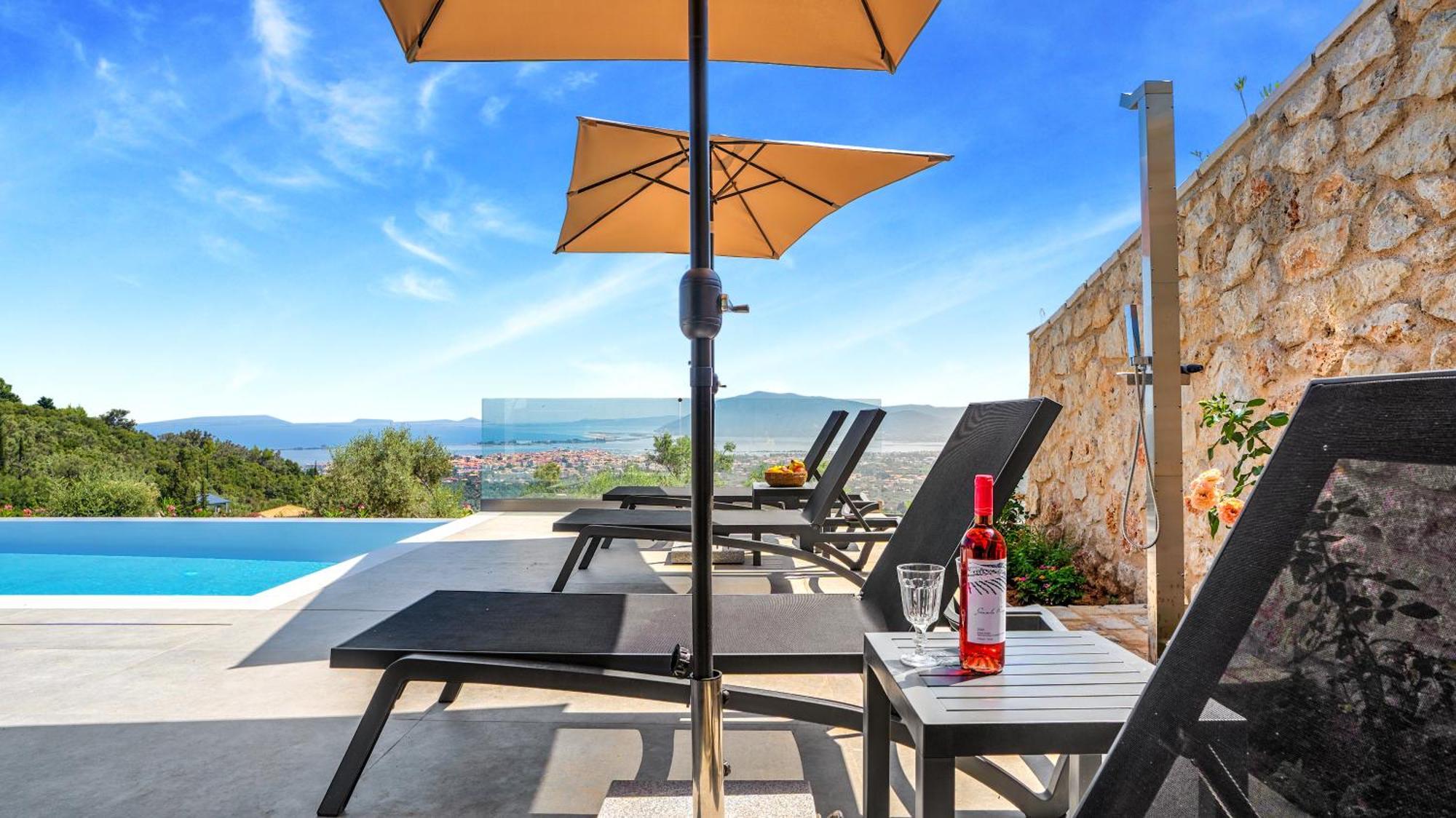 Ecstasy Luxury Villas Apolpaina Buitenkant foto