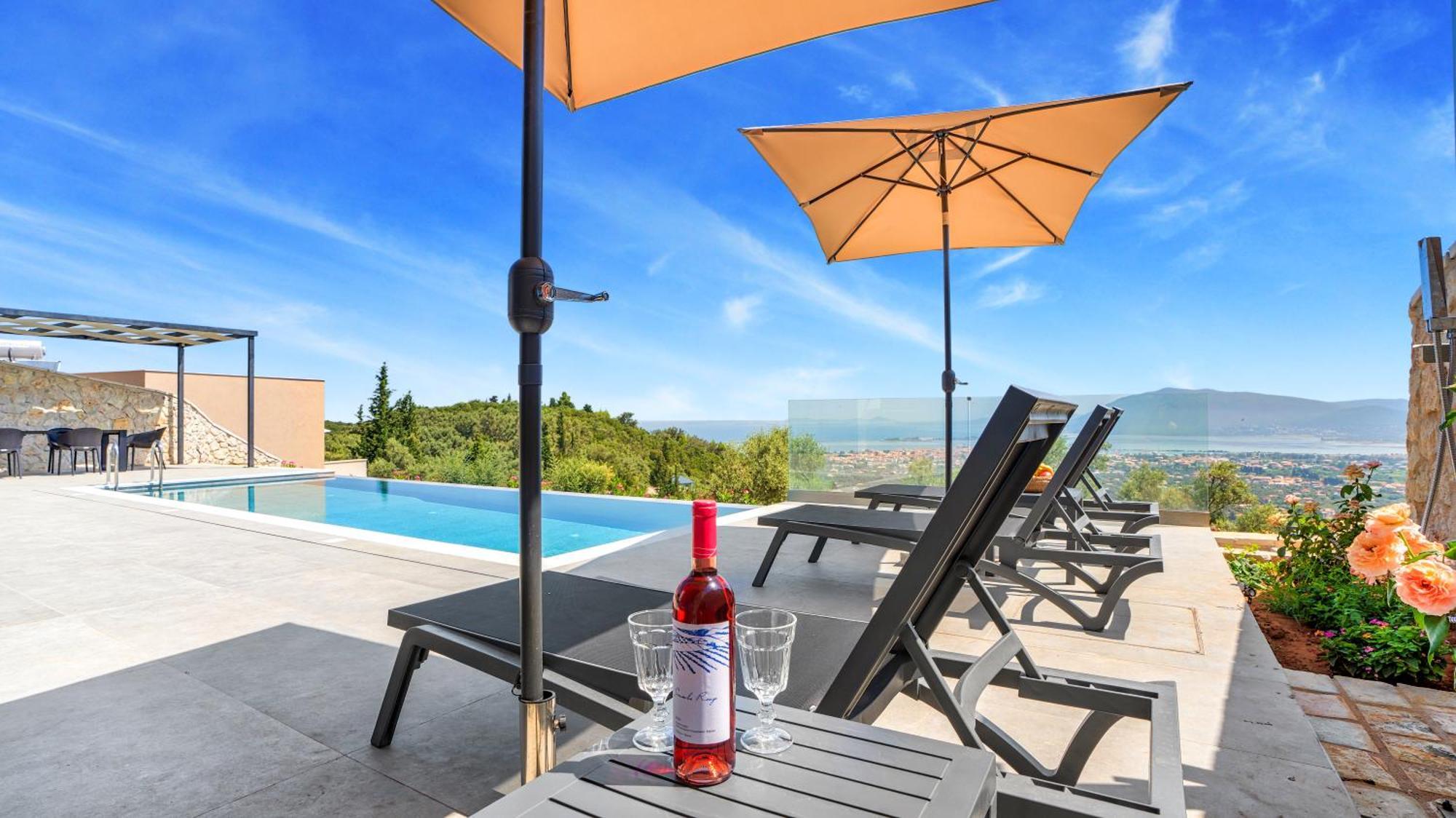 Ecstasy Luxury Villas Apolpaina Buitenkant foto