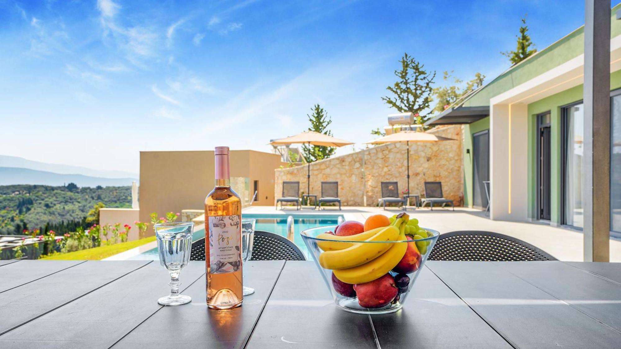 Ecstasy Luxury Villas Apolpaina Buitenkant foto